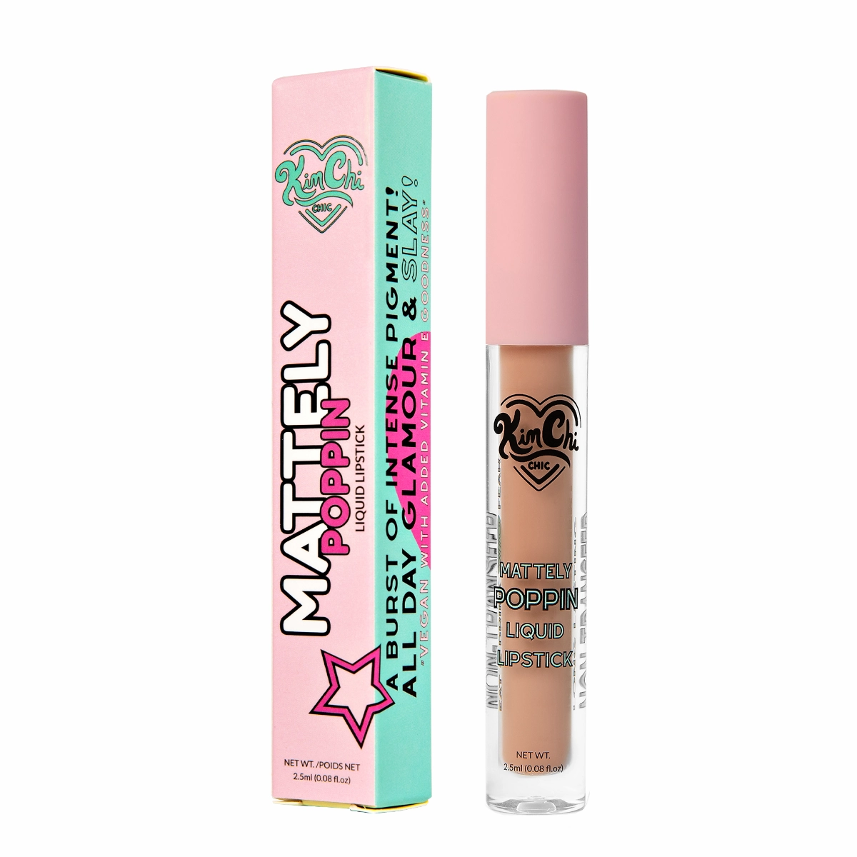 MATTELY POPPIN LIQUID LIPSTICK - 07 Yaass