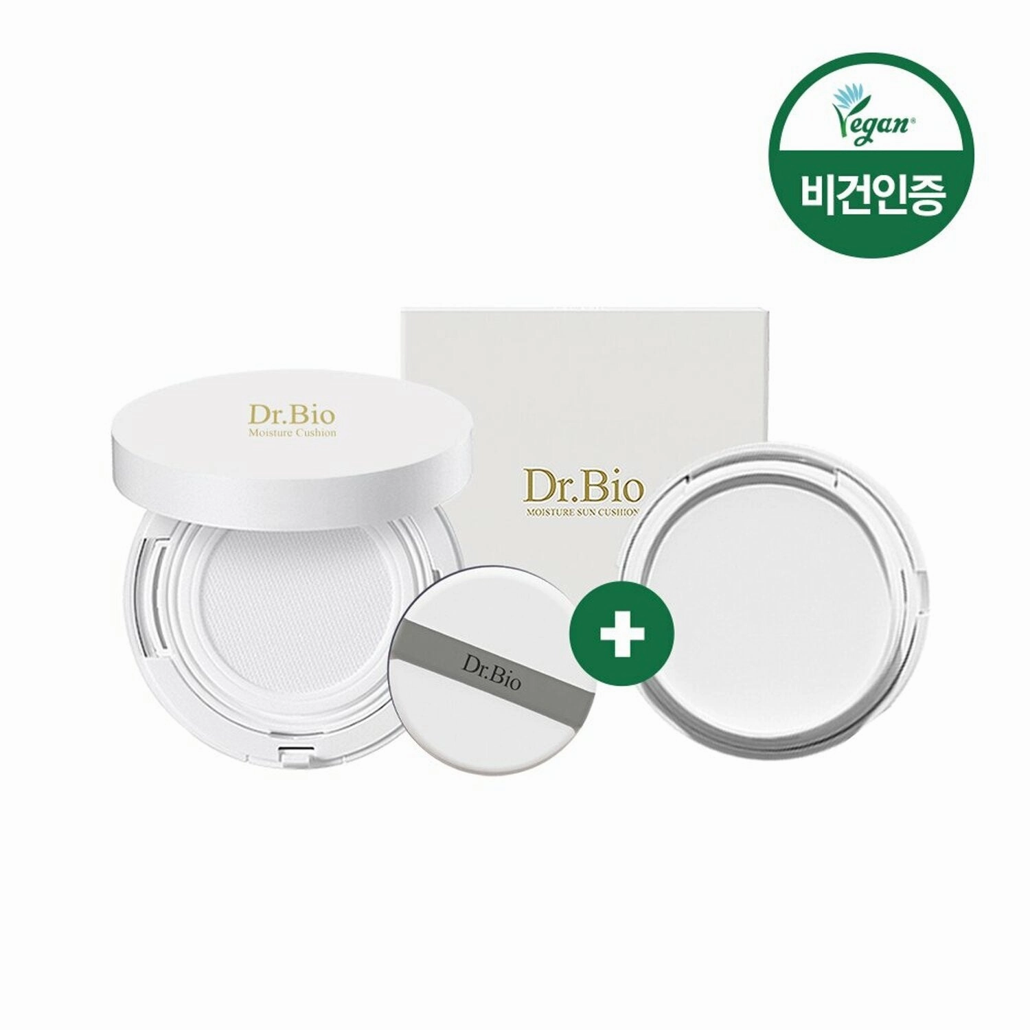 Moisturizing Sun Cushion Powder Compact SPF50 