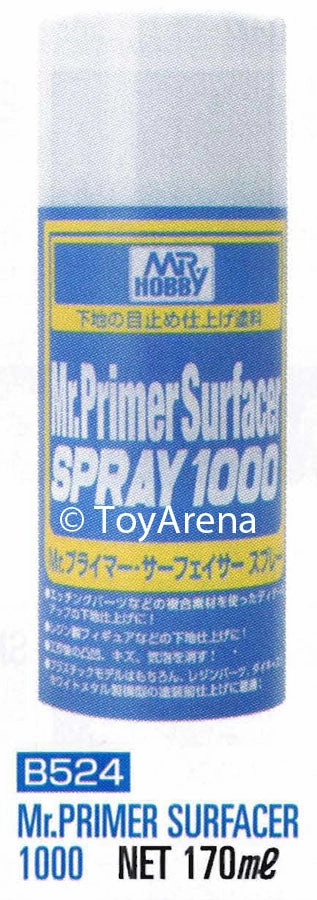 Mr. Hobby Mr. Primer Surfacer 1000 Spray 170ml B524 B-524 Model Kit