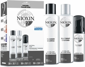 Nioxin 2 Starter Kit - Natural Hair Progressed thinning