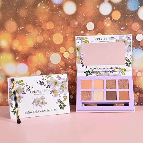 ONLYBETTER 8 Shades Nude Eyeshadow Palette