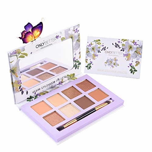 ONLYBETTER 8 Shades Nude Eyeshadow Palette