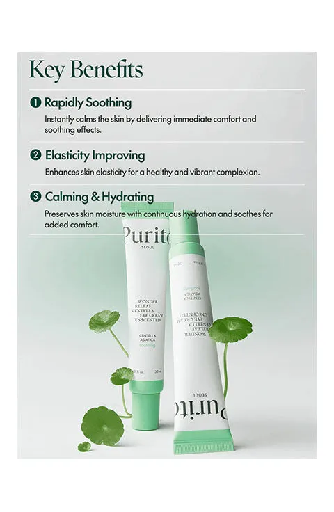 [Purito] SEOUL Wonder Releaf Centella Eye Cream Unscented (30mL/1.01fl.oz)