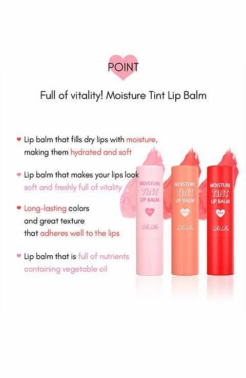 RiRe Moisture Tint Lip Balm 3 Color