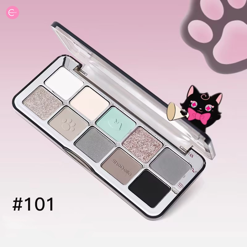 Shedella Cat Series 10-Color Eyeshadow Palette