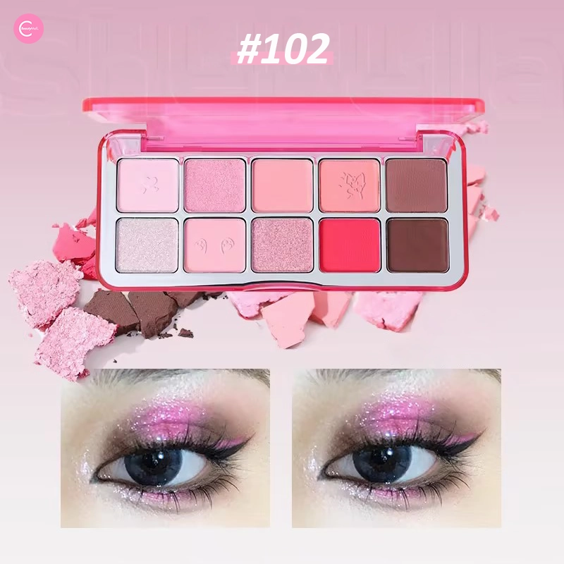 Shedella Cat Series 10-Color Eyeshadow Palette