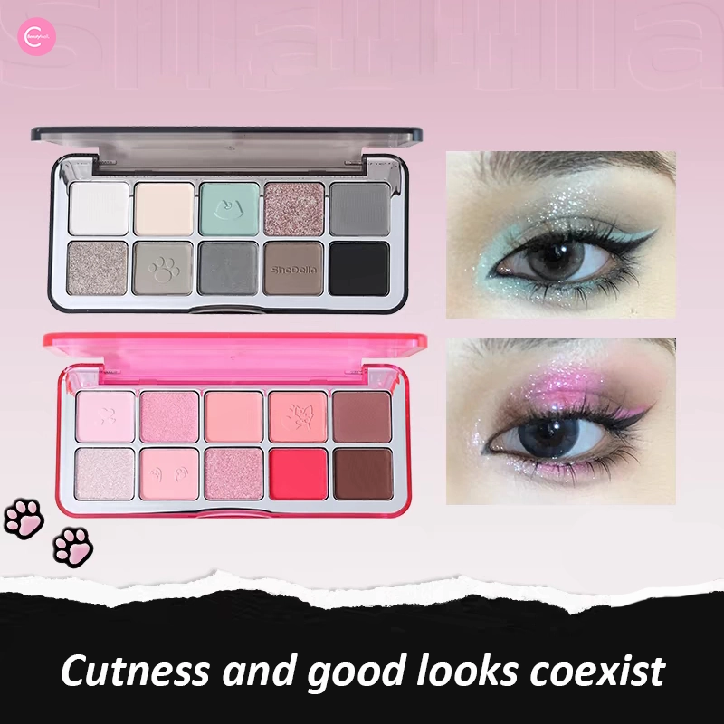 Shedella Cat Series 10-Color Eyeshadow Palette