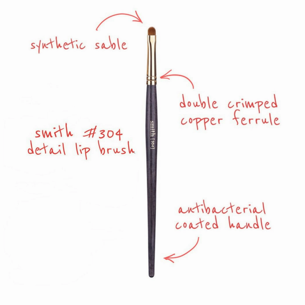 Smith Cosmetics 304 Detailed Lip Brush