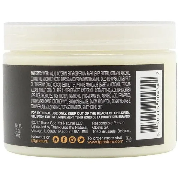 TGIN Butter Cream Daily Moisturizer with Shea Butter   Vitamin E 340g