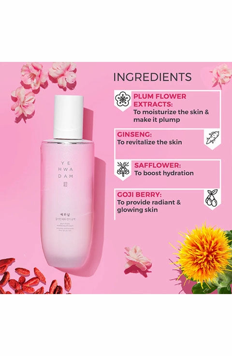 The Face Shop Yehwadam Plum Flower Revitalizing Special Set