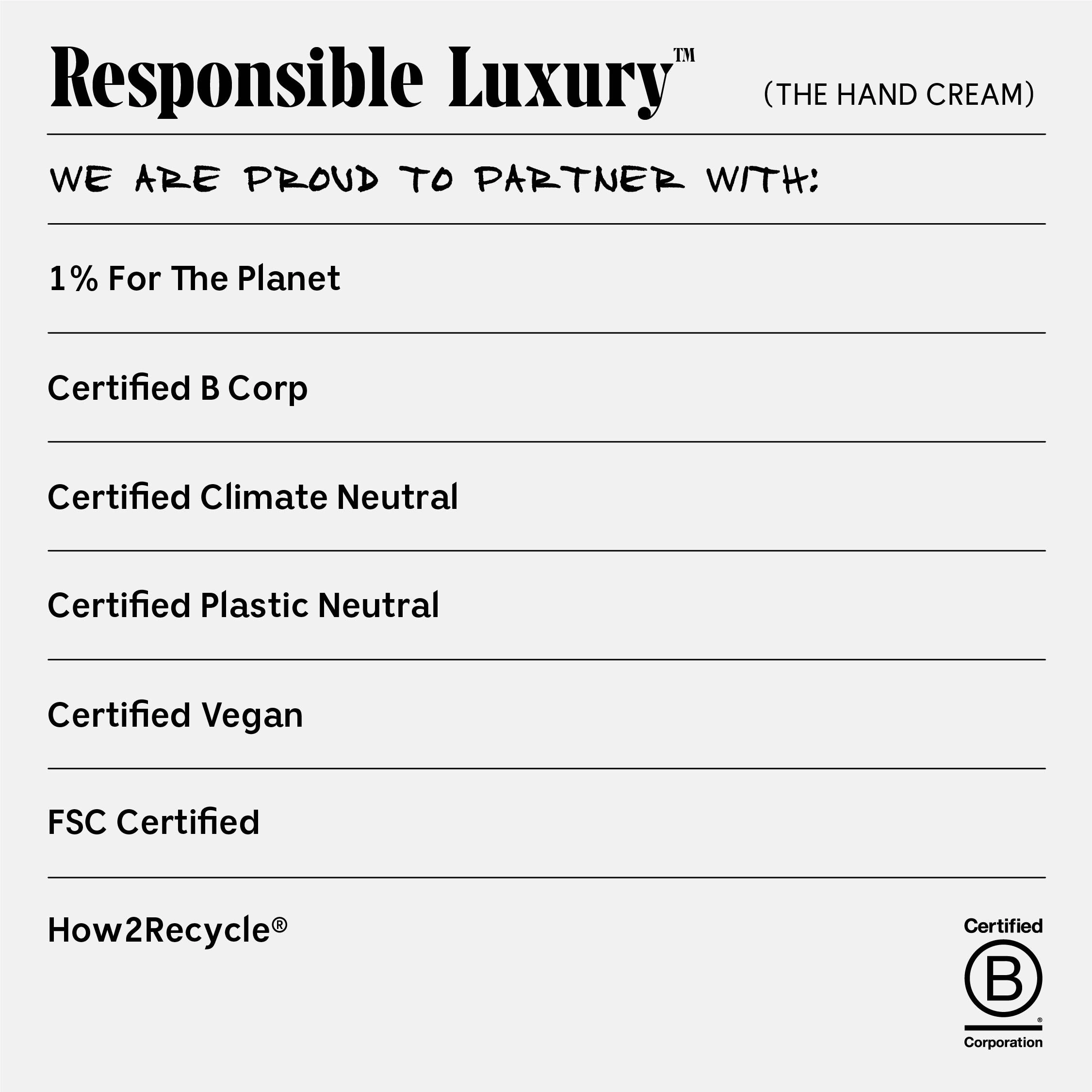 The Hand Cream