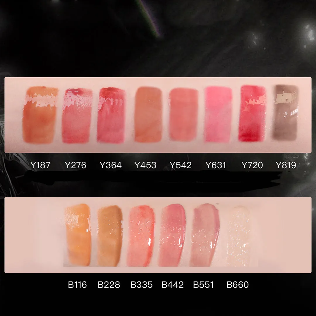 Uhue Sweet Cool Black Pink & Blue Way Glossy Lip Lacquer