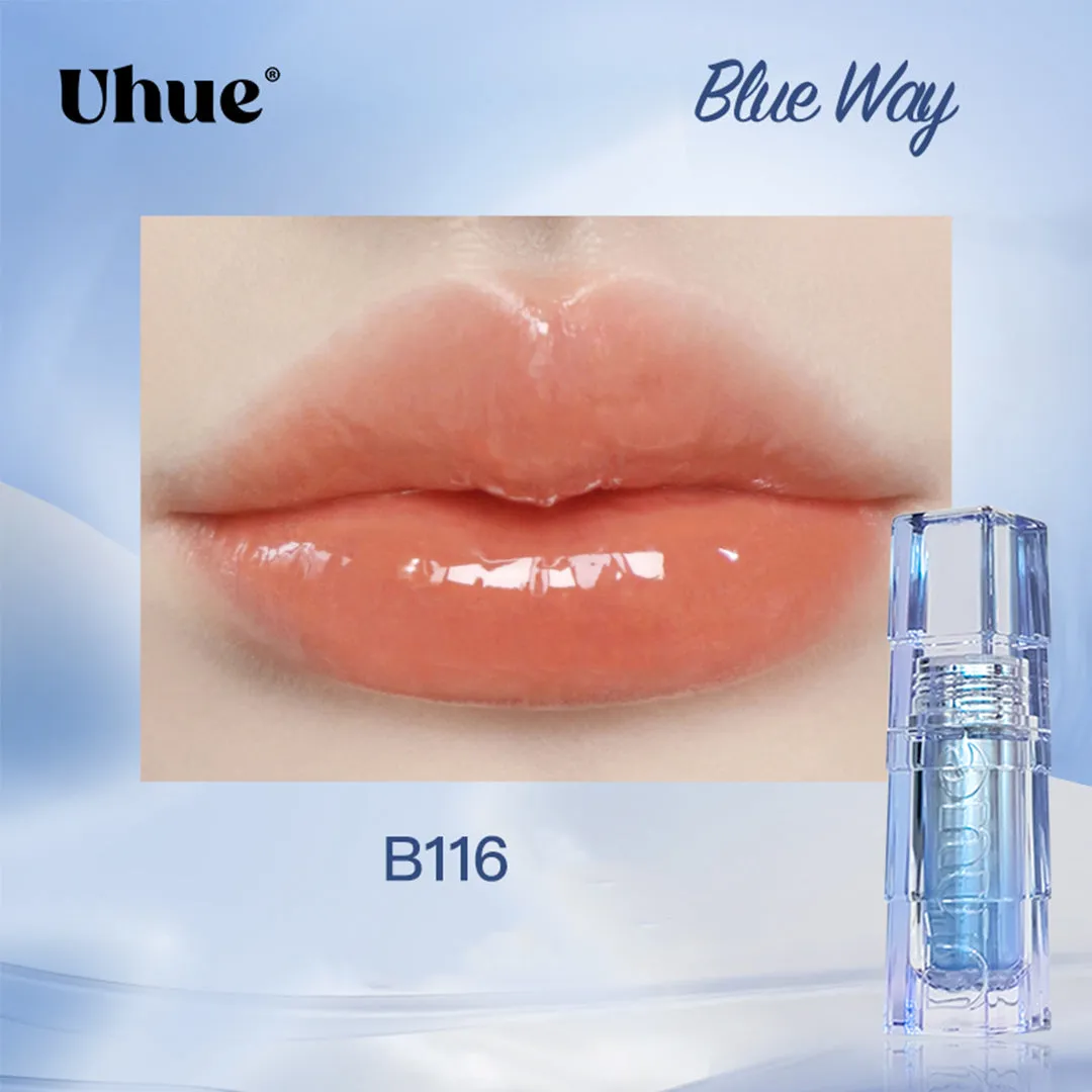 Uhue Sweet Cool Black Pink & Blue Way Glossy Lip Lacquer