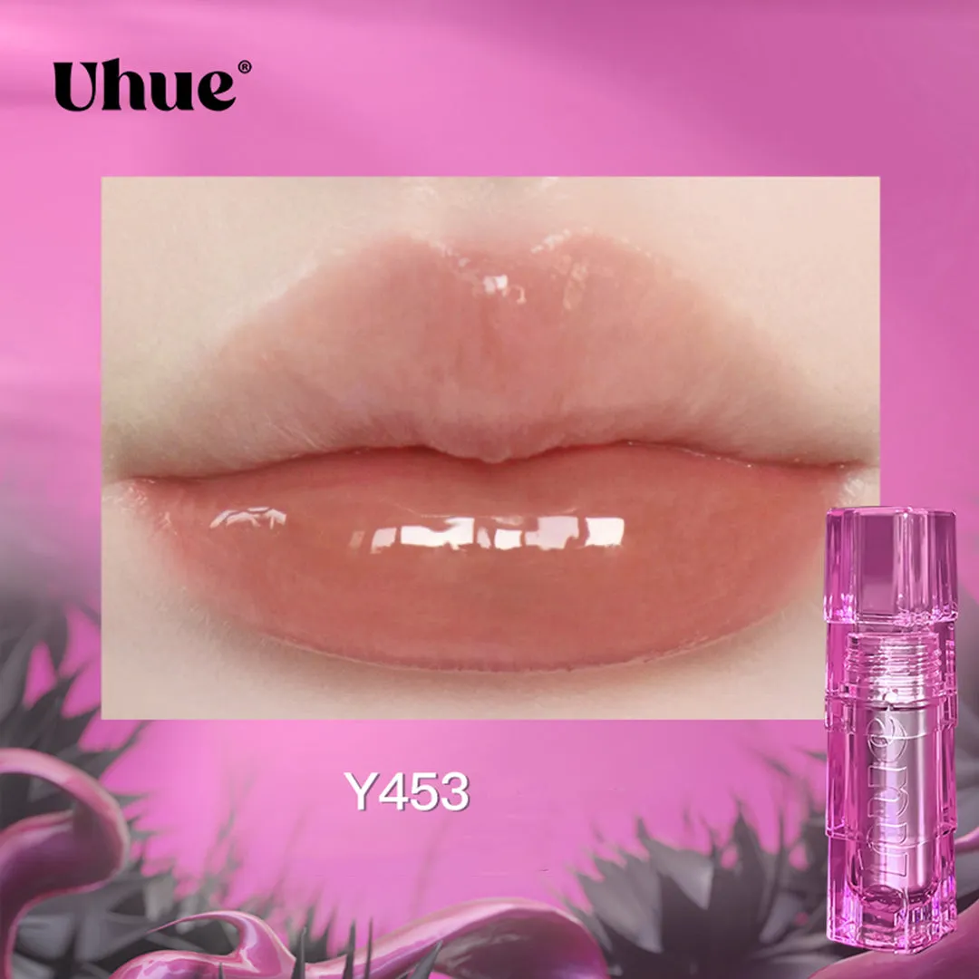 Uhue Sweet Cool Black Pink & Blue Way Glossy Lip Lacquer
