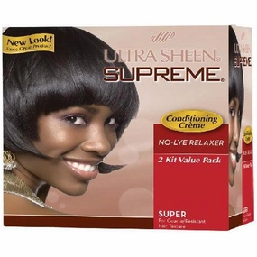 Ultra Sheen Supreme Conditioning Creme No-Lye Relaxer Super