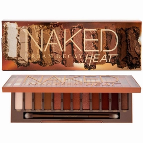 Urban Decay Women's Eyeshadow Palette - Naked Heat with Amber Neutrals, 12 Color