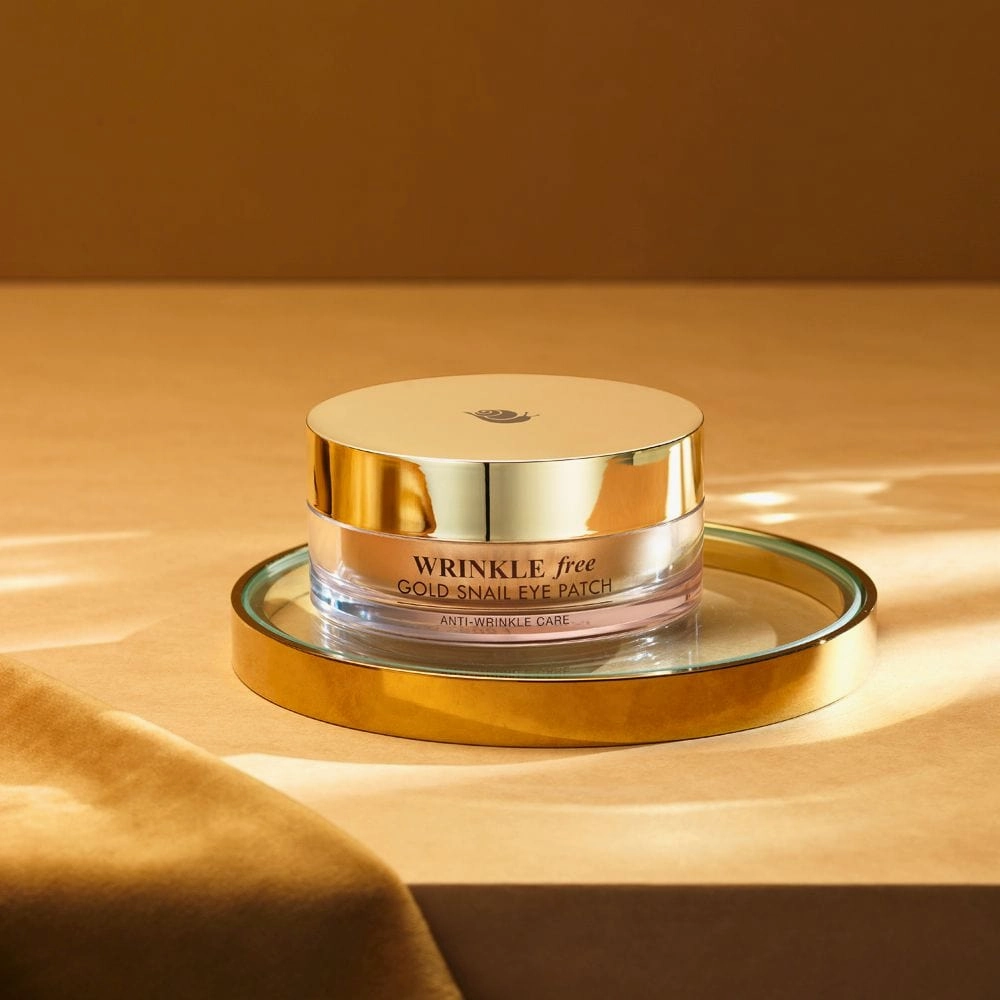Wrinkle Free Gold Snail Eye Patch